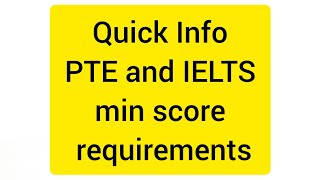 Study Australia from Nepal  Quick information on IELTS and PTE minimum score to apply Australia [upl. by Kciredor]