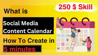 Content Calendar for Social Media  Content Planner [upl. by Nhtanhoj]