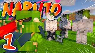 🔥 SOY el mejor NINJA de MINECRAFT  Naruto Dia 1 🐱‍👤 [upl. by Dunc761]