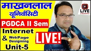 PGDCA 2nd Sem Internet amp Web Page Designing  WordPress Tutorial in Hindi [upl. by Alano]