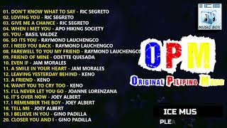 OPM 80s  OLDIES BUT GOODIES  Ric Segreto Basil Valdez Gino Padilla Jam Morale amp Joey Albert [upl. by Redna]