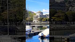 Lombardy Italy  A Scenic Walk around Lake Como Italy [upl. by Gardas]