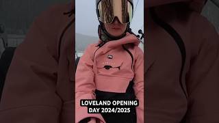 Opening Day at Loveland ski lovelandskiarea funny [upl. by Lanos324]