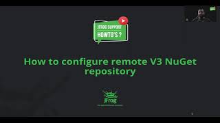 How to configure remote V3 NuGet repository in Artifactory [upl. by Aubrey316]