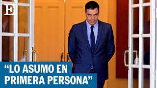 28M  La declaración íntegra de SÁNCHEZ para anunciar el ADELANTO de las ELECCIONES [upl. by Koo]