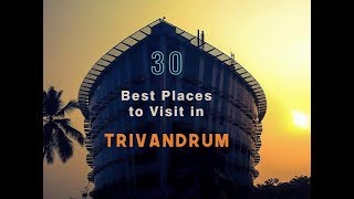 Tourist places in Thiruvananthapuram [upl. by Licna610]