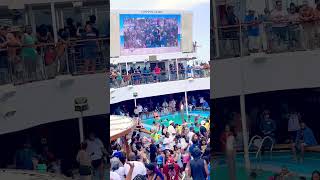 Carnival Cruise Wobble Line Dance 😃 carnivalcruise carnivalcruiseship carnivalvista [upl. by Eilyah]