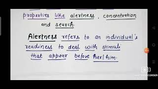 ATTENTION  Meaning amp properties CLASS 11 PSYCHOLOGY Ch5 Sensory Attentional and Perceptual [upl. by Vernen]