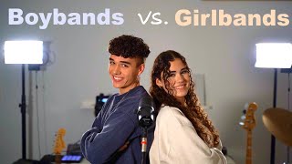 Boybands vs Girlbands Brother amp Sister SING OFF [upl. by Carie916]