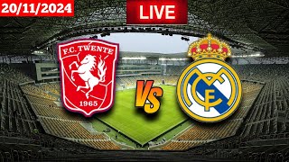 Twente Enschedew Vs Real Madridw  UEFA Womens Champions League Live Match Score 🛑 [upl. by Fabrice]