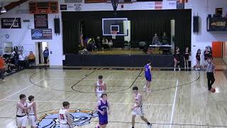 MMHS Boys Varsity Basketball vs Jonesport Beals 11824 [upl. by Anyek237]