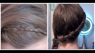 5 Easy Everyday Hairstyles for Beginners [upl. by Maiocco]