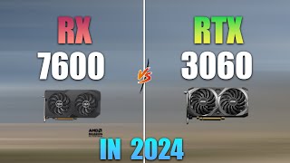 RTX 3060 VS RX 7600  Test in 8 Games in 2024 [upl. by Loralie671]