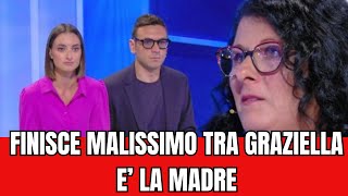 C’è posta per te’ successo dietro le quintefinisce male tra Graziana e la madre [upl. by Ellette]