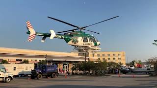 LifeNet Air 2 Medical Helicopter Leaving Saline County Family Safety Expo [upl. by Fleisher]