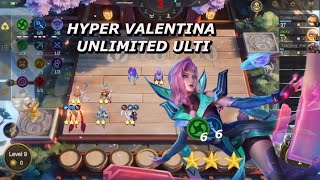 HYPER VALENTINA B3 ELEMENTALIS UNLIMITED ULTI COMMANDER VALE SKILL 2 [upl. by Netsryk836]