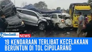 Detikdetik Pasca Kecelakaan Beruntun di Tol Cipularang KM 92 [upl. by Hussein]