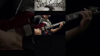 Black Sabbath guitar rocksolo guitarcover rockinroll rockcover music metal cover [upl. by Ahras873]