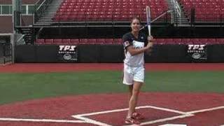 Jessica Mendoza Softball Training  HIT Slapping  softball hitting tips  Softballcom [upl. by Tiertza]