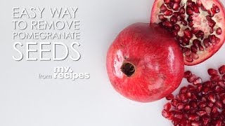 The Easiest Way to Remove Pomegranate Seeds  MyRecipes [upl. by Joseito117]