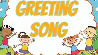 The Greetings Song 07  Nursery Rhymes amp Kids Songs  Rhyme Time Kids [upl. by Kinna]