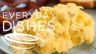 How to Make Fluffy Scrambled Eggs [upl. by Jehius]