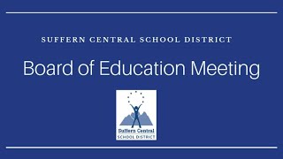 Suffern CSD BOE Live 111924 Meeting [upl. by Tound]