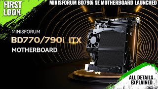 Minisforum BD790i SE Motherboard Launched With 16Core AMD Ryzen 9 7940HX CPU  Explained All Deails [upl. by Ahsaela18]