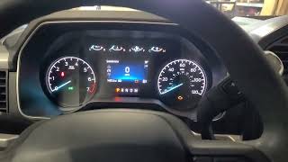 2023 Ford F150 oil life reset [upl. by Bobine]