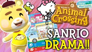 Sanrio Animal Crossing Update DRAMA Sanrio Amiibo Cards EXPLAINED New Horizons Switch [upl. by Bridget21]