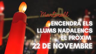 121124 Martorell encendrà els llums nadalencs el pròxim 22 de novembre [upl. by Cooe]