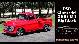 1957 Chevrolet 3100 Big Block 454 Gorgeous Restoration Cold AC [upl. by Anirbak]