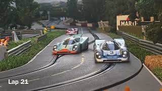 1971 Le Mans 24 Hours  Mulsanne Corner  Carrera Digital 132 [upl. by Novled]