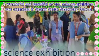 A wonderful and beautiful art and science exhibition was organized in Sophia Senior Secondary School [upl. by Tani]