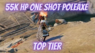 TOP TIER Poleaxe Montage  BARBAR Conquerors Blade [upl. by Ilowell96]