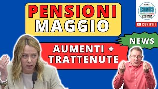 Aggiornamenti PENSIONI MAGGIO 2024 Aumenti Detrazioni e Novità PROSSIMI AUMENTI PROGRAMMATI [upl. by Darra]