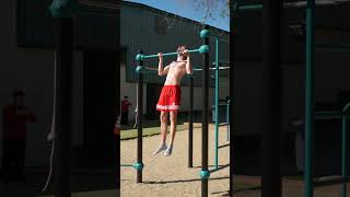 10 Pull Ups  1 Muscle Up calisthenics challenge muscleup pullups [upl. by Euqinorev]