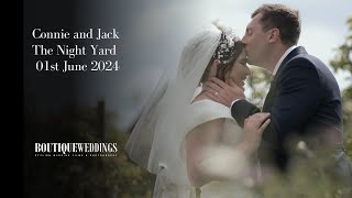 The Night Yard Wedding of Connie and Jack  Short Edit  Boutique Wedding Films amp Photography [upl. by Omsoc195]