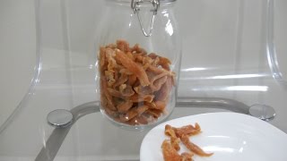 Simple dehydrated chicken treat for dogs or cats [upl. by Veronika330]