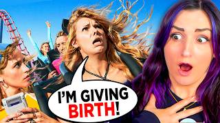 Pregnant Woman Reacts to Terrifying Birth Stories [upl. by Bernelle226]