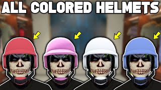 Easiest Method On How To Get EVERY Colored Bulletproof Helmet In GTA 5 Online [upl. by Roybn162]