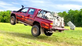 Toyota Hilux Durability Test 1 [upl. by Giacobo]