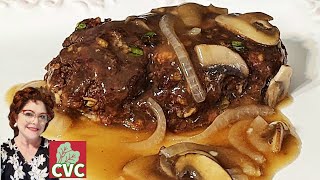 Old Fashioned Salisbury Steak amp Gravy  Mamas Southern Cooking [upl. by Airamana150]