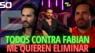 FABIAN VS TODOS ¿LO QUIEREN SACAR DE LOS 50 😱 LOS 50 TELEMUNDO 2024 [upl. by Nahtanoj]