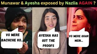 Bigg Boss 17 Munawar amp Ayesha exposed by Nazlia biggboss17 munawarfaruqui ayeshakhan [upl. by Jocko]