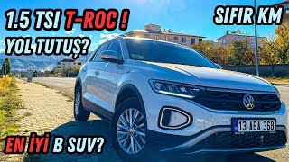 EN KEYİFLİ BSUV   2024 VW TROC LIFE  15 TSI 150 HP ACT  BAYİDEN YENİ ÇIKTI  POV SÜRÜŞ [upl. by Kinsler]