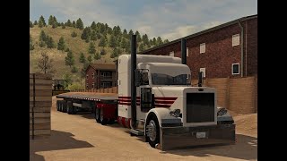 American Truck Simulator  Pete 379 CUMMINS N14 [upl. by Aleil]