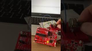 LED brightness with pot with ADC for MSP430 [upl. by Nnylak]