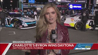 William Byron wins 2024 Daytona 500 to kick off NASCAR Cup Series season [upl. by Llerihs203]