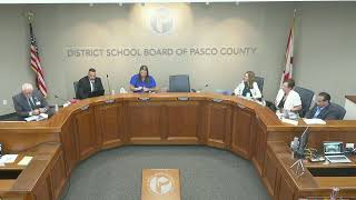 Pasco County School Board Meeting May 7 2024 [upl. by Annawek]